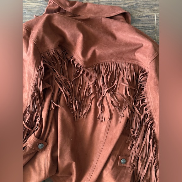 NWT Free People Suede Jacket XS - Picture 9 of 9
